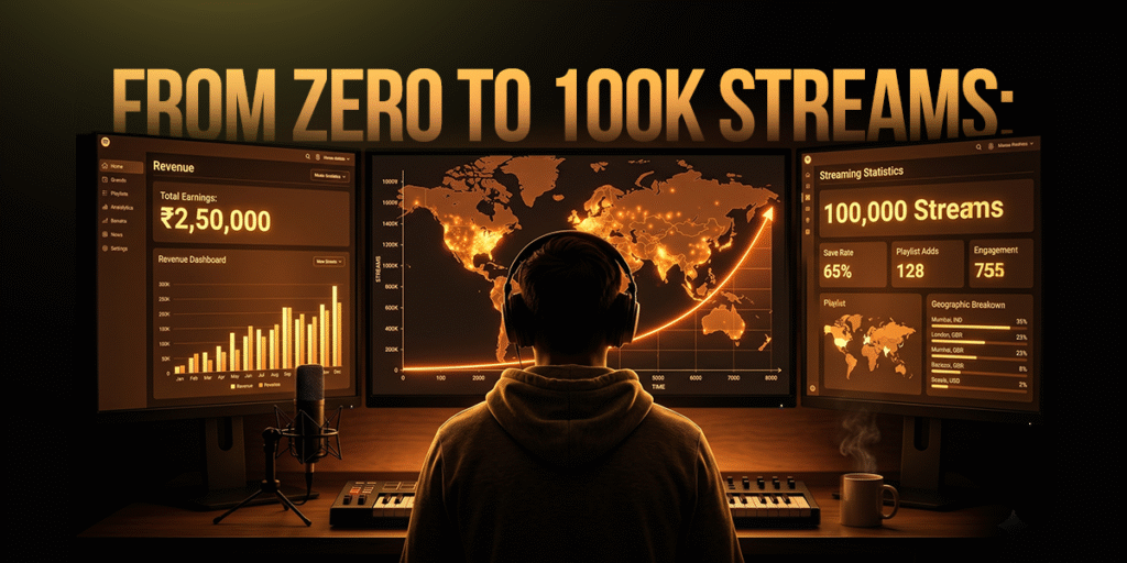 From Zero to 100K Streams: How to Blow Up as an Independent Artist With No Money, No Network, and No Industry Co-sign