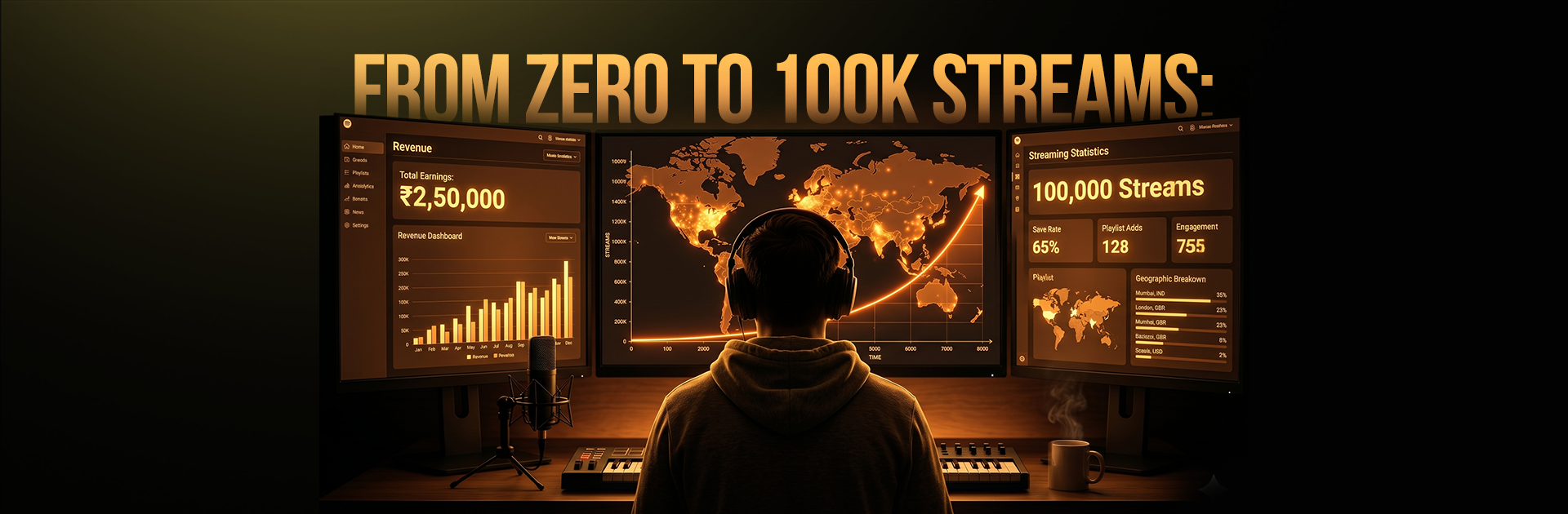 From Zero to 100K Streams: How to Blow Up as an Independent Artist With No Money, No Network, and No Industry Co-sign