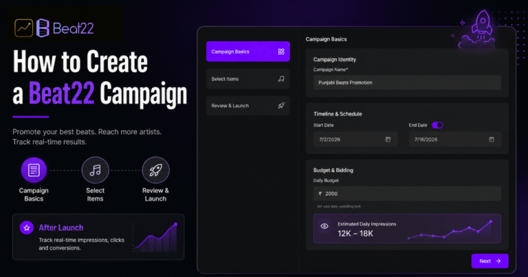 How to Create a Beat22 Campaign