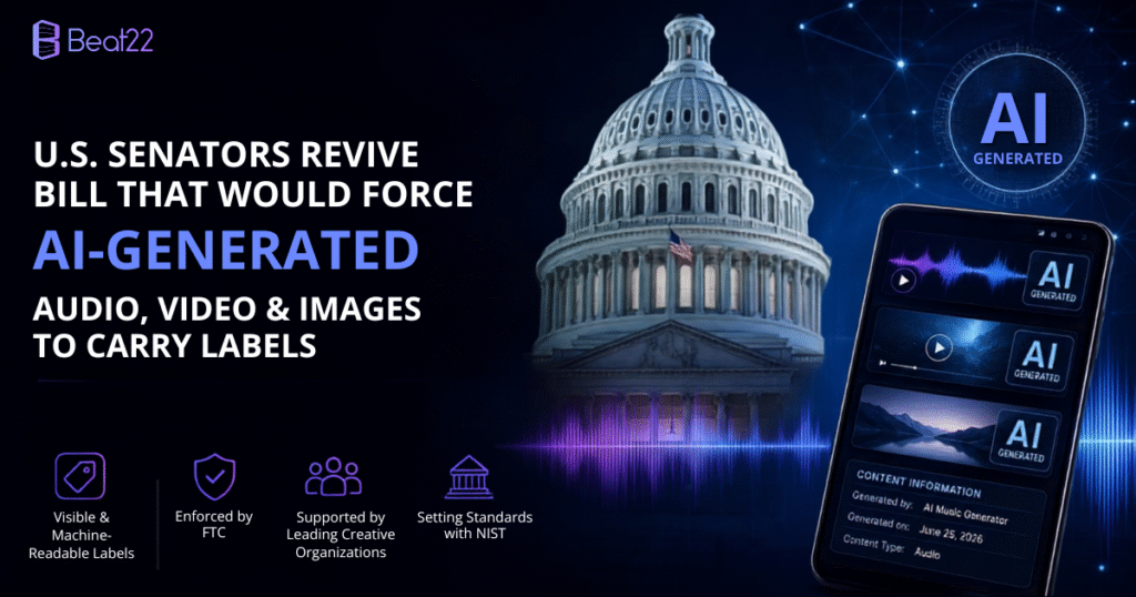 AI Labeling Act 2026: Why the U.S. Wants Every AI-Generated Song, Video, and Image to Be Clearly Labeled
