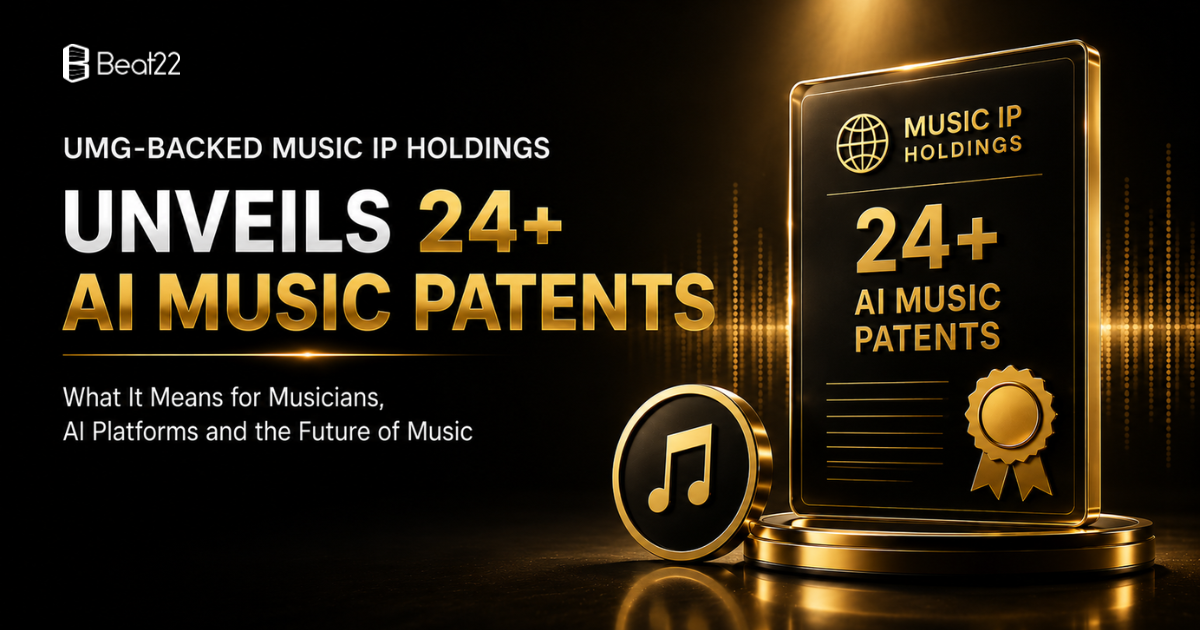 UMG-Backed Music IP Holdings Unveils 24+ AI Music Patents